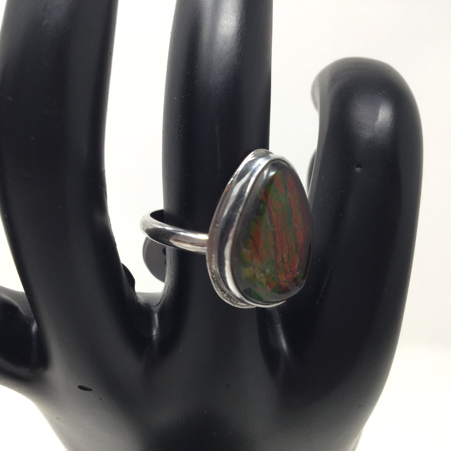 Ammolite Ring, size 7
