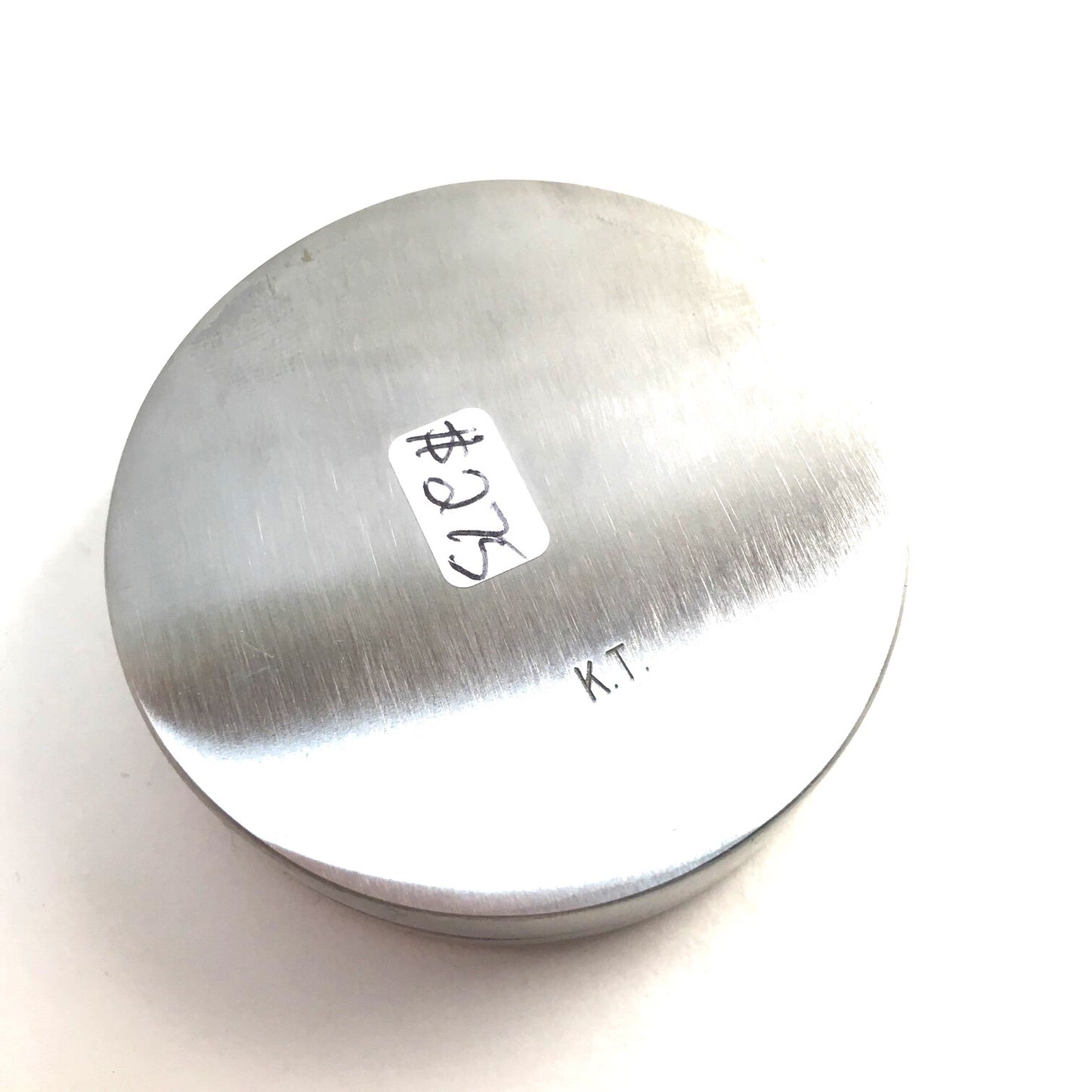 Willow Creek Jasper and Stainless Steel Pillbox