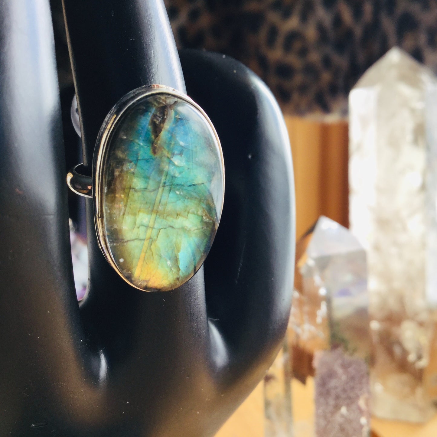 Labradorite Ring, size 6