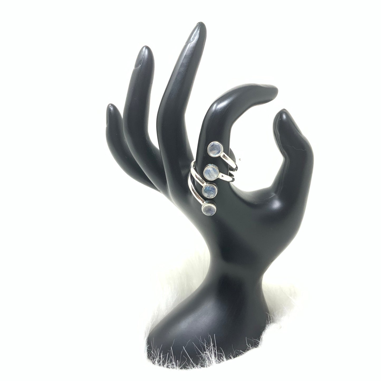 Adjustable Moonstone Ring, size 6/7