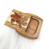 Inlaid Maple Leaf Slider Box