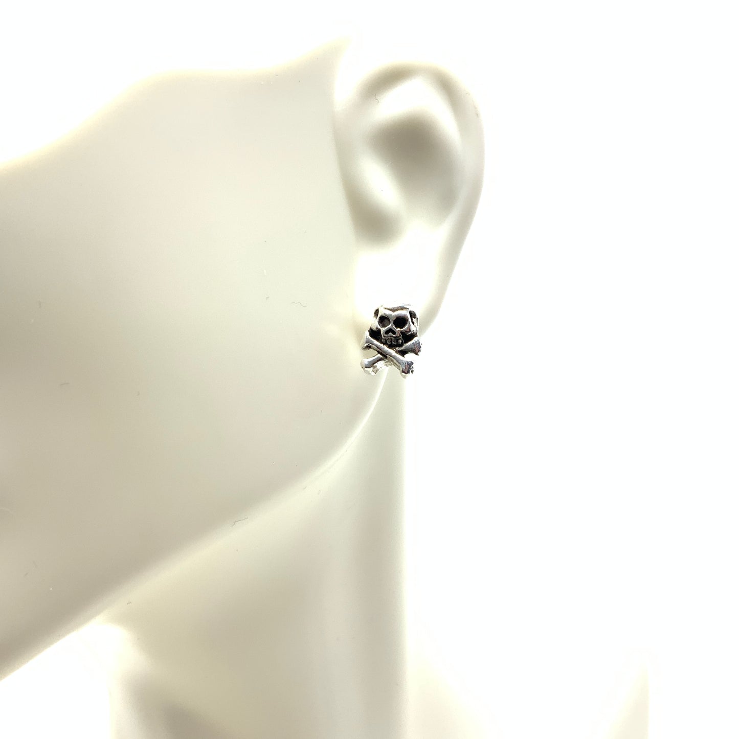 Crossbones Post Earrings