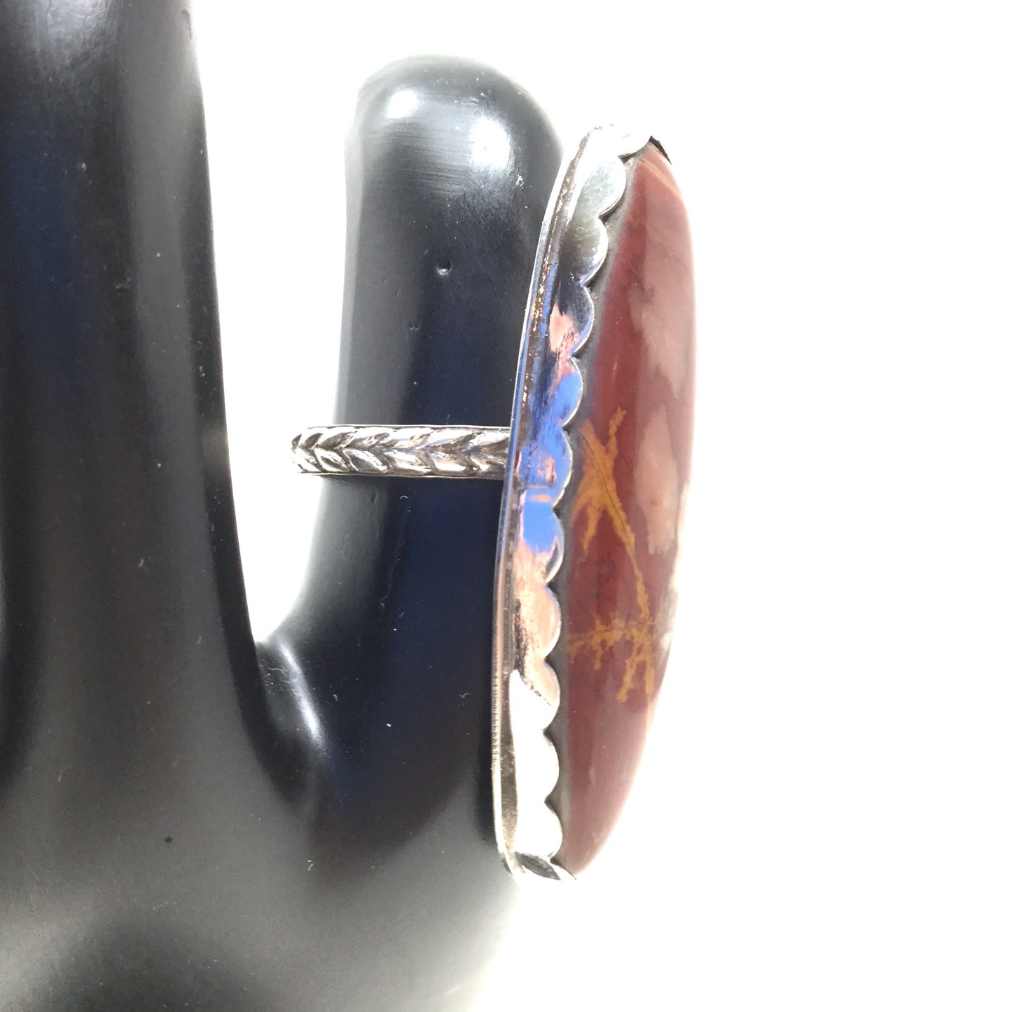 Noreena Jasper Ring, size 8