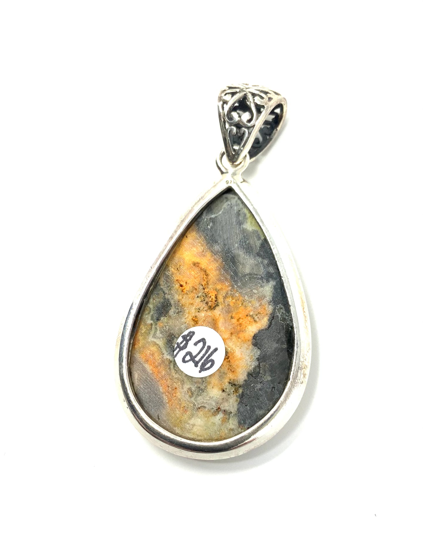 Bumblebee Jasper Pendant