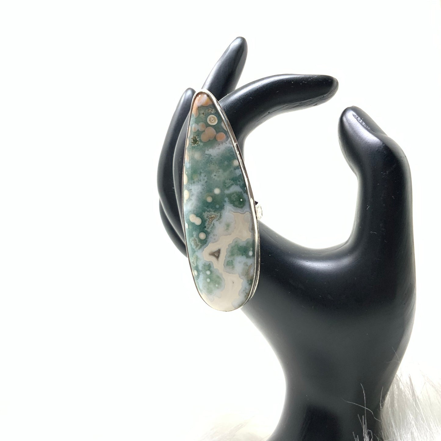 Ocean Jasper Ring, size 11