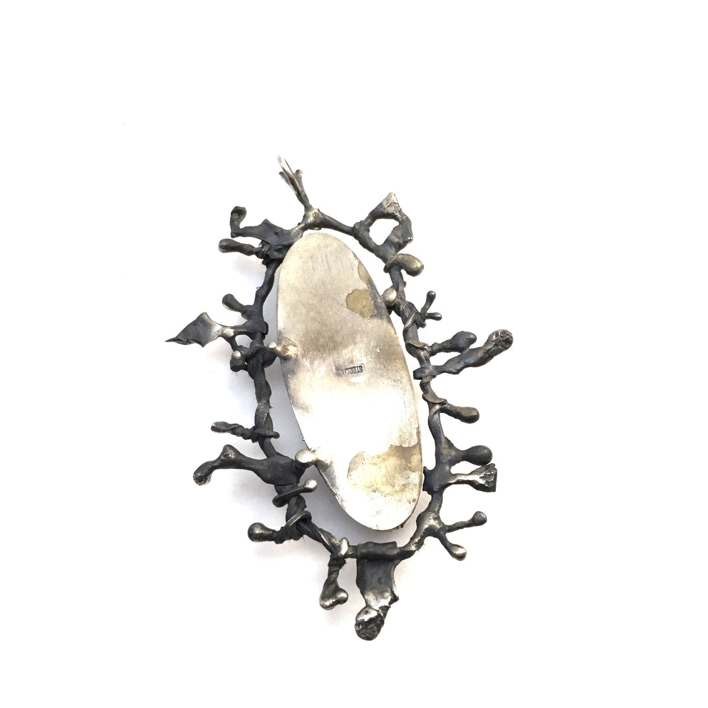 Willow Creek Jasper Brutalist Pendant