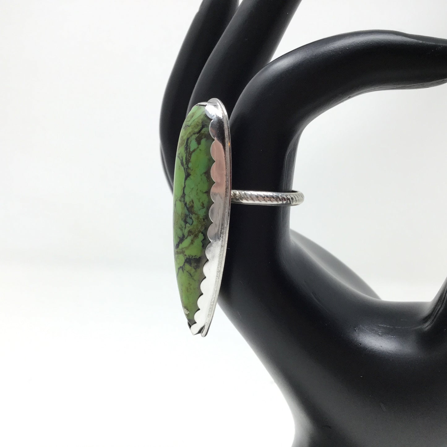 Mojave Turquoise Talon Ring, size 8