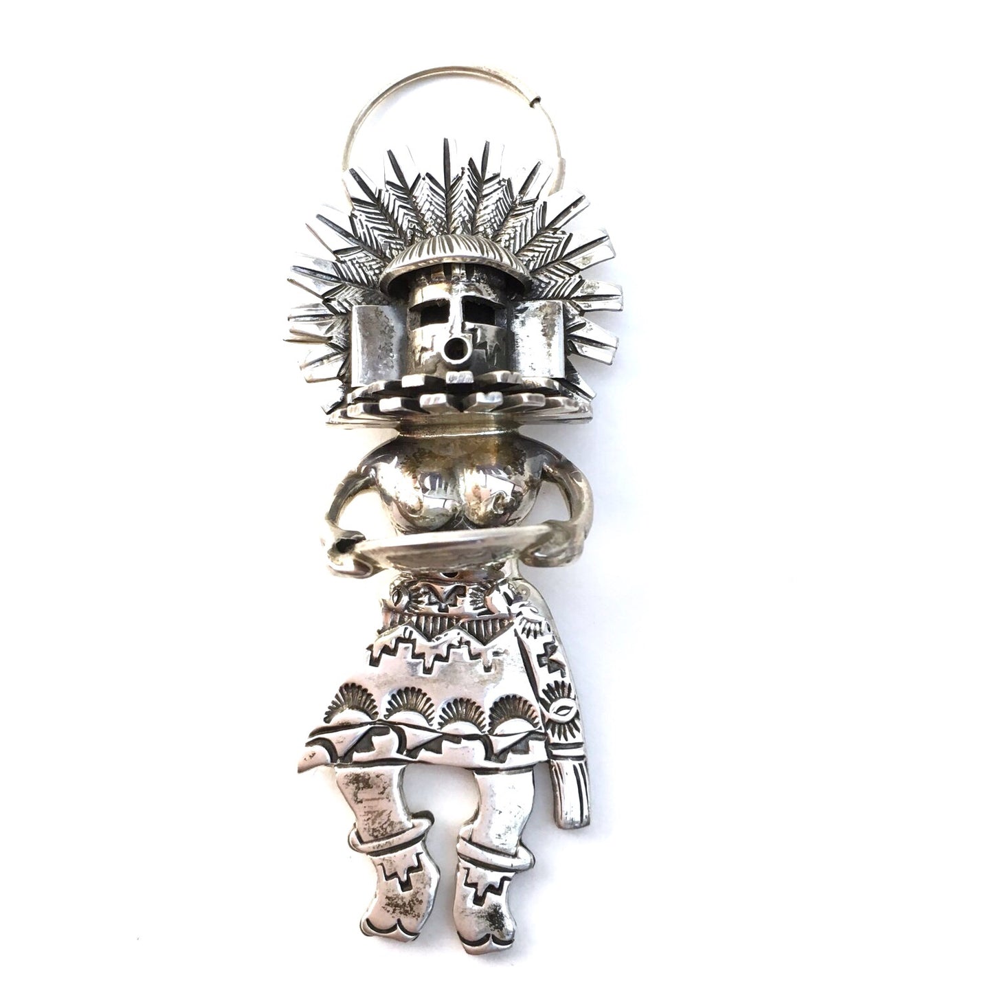 Rare OOAK Hopi Kachina Pendant/Pin
