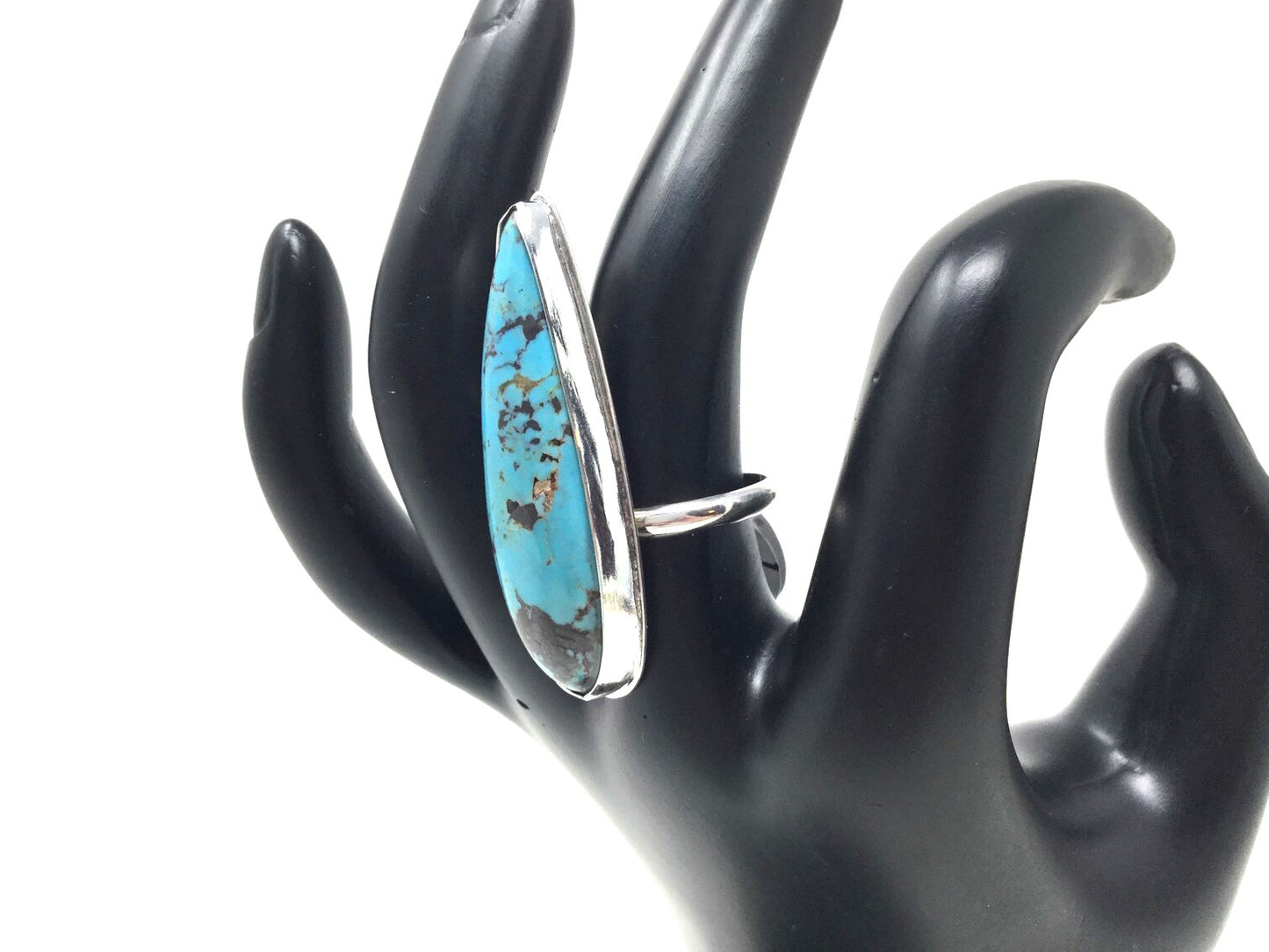 Bisbee Turquoise Ring, size 7