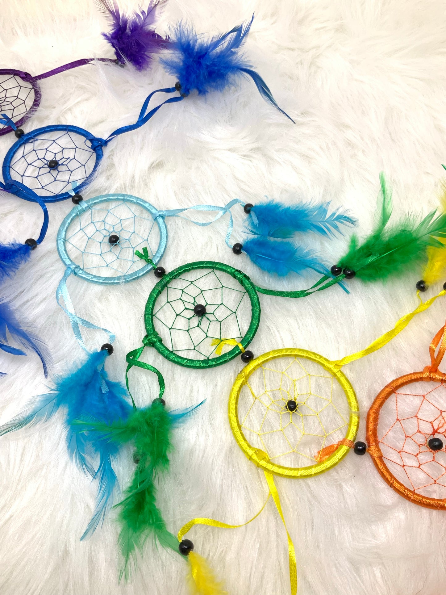 Rainbow Dreamcatcher Chain