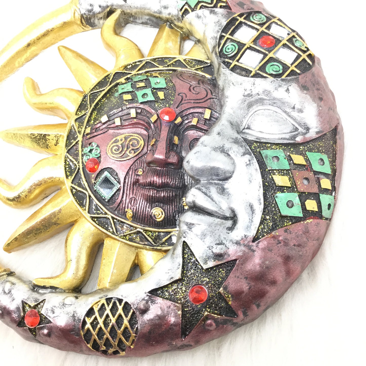 Sun & Moon Wall Plaque