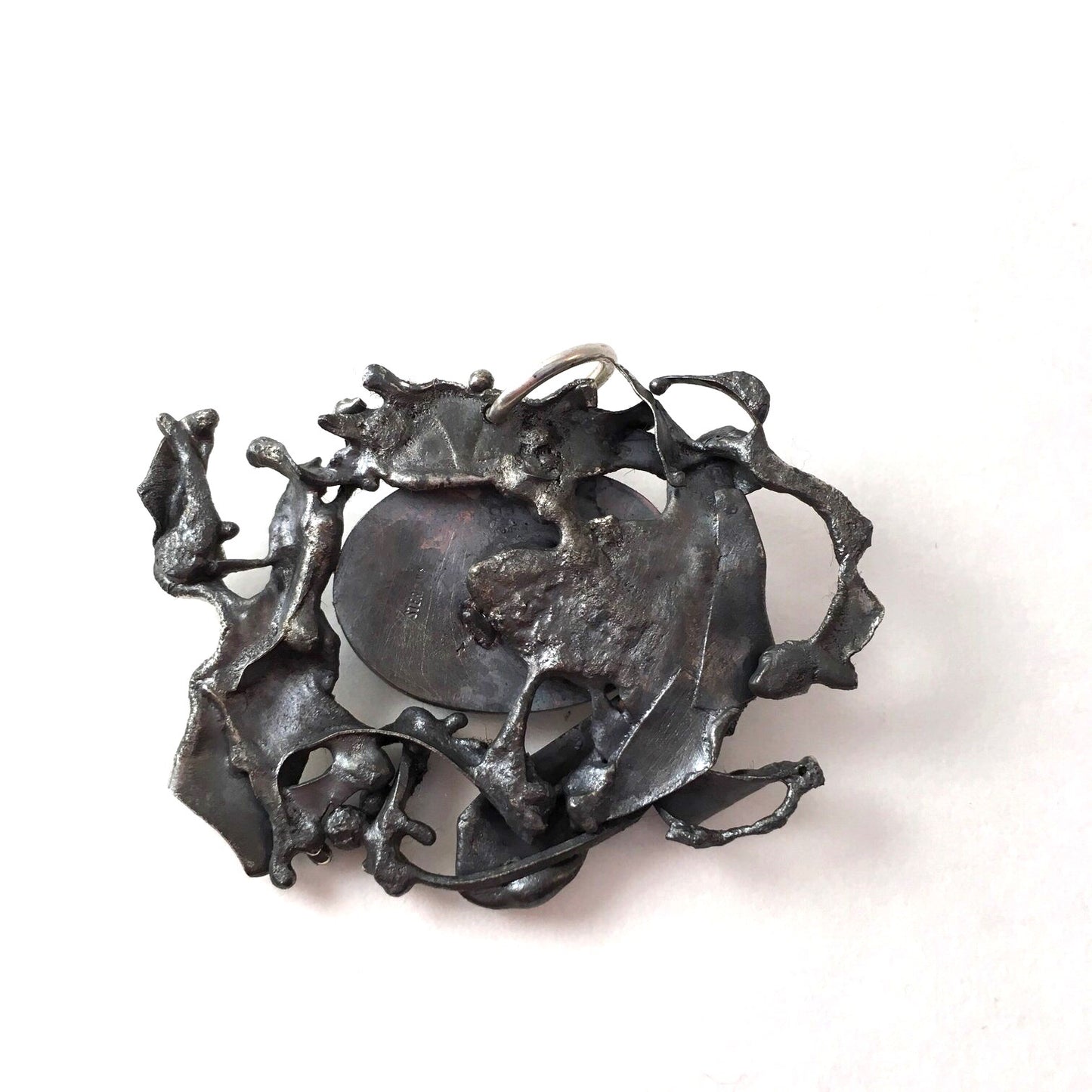 Freeform Kingman Turquoise Pendant