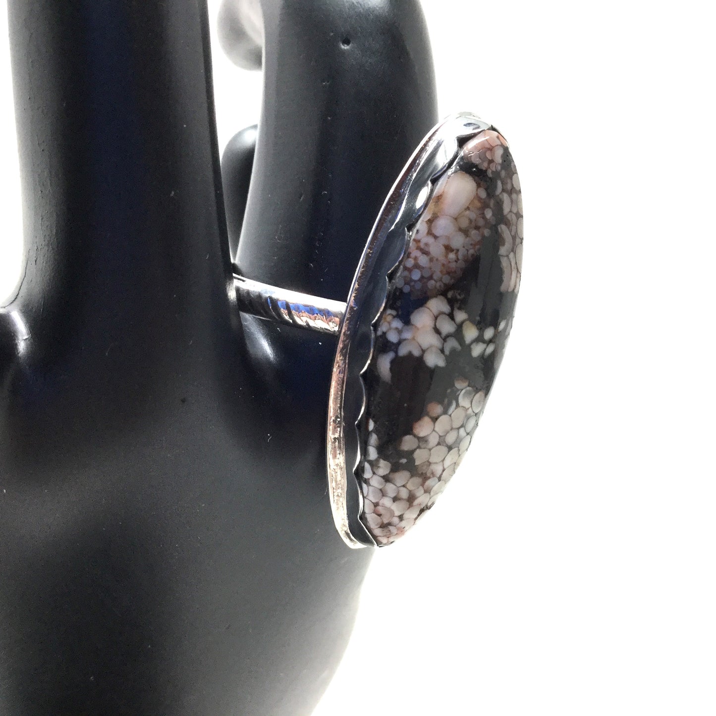 Rattlesnake Coral Ring, size 10