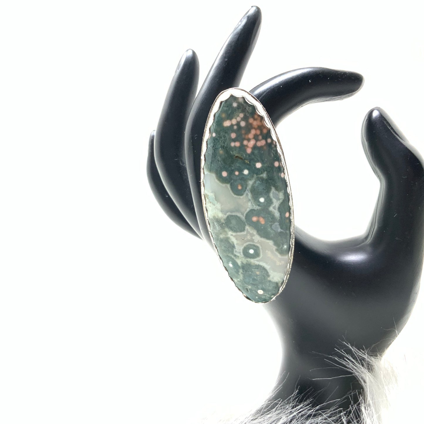 Ocean Jasper Ring, size 11