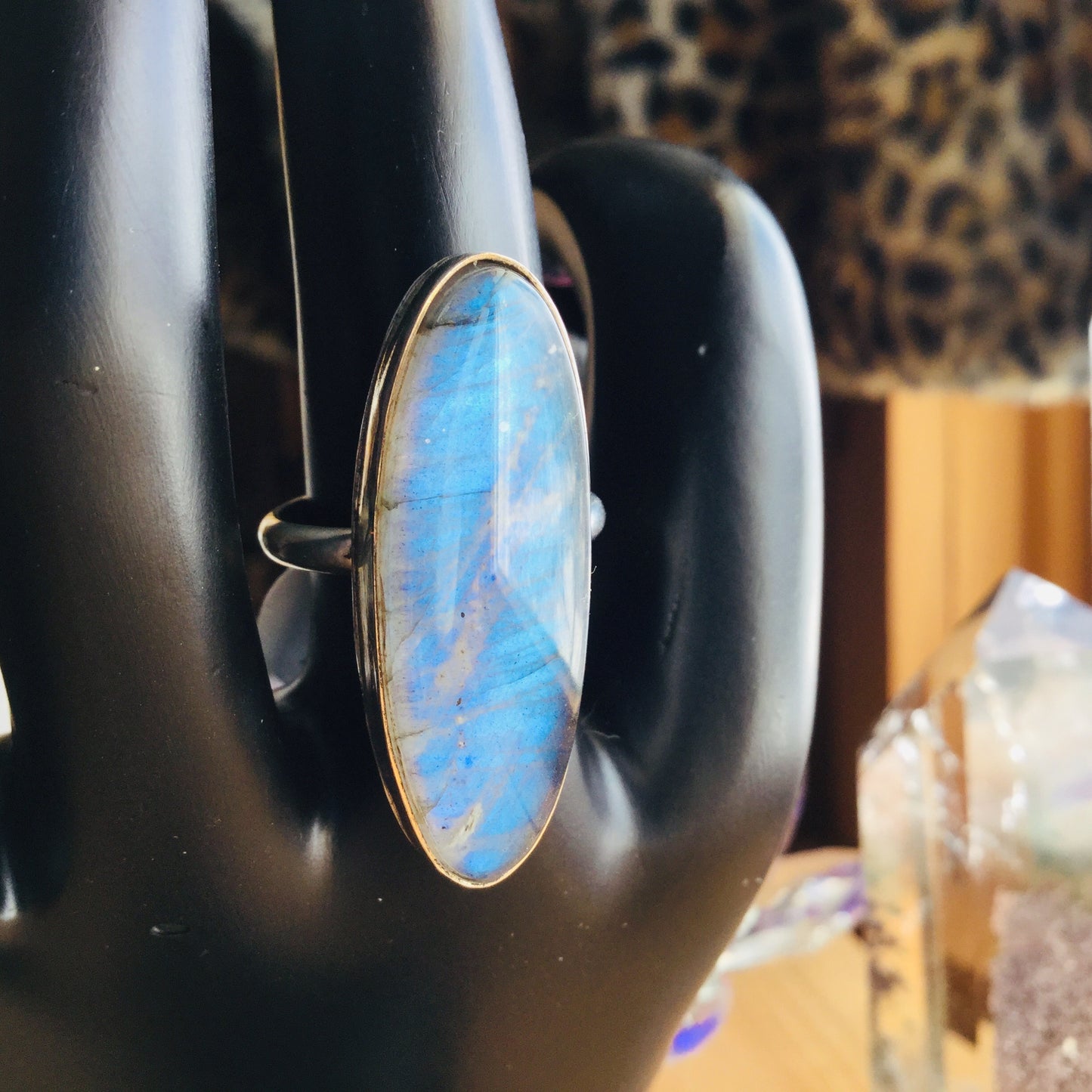 Labradorite Ring, size 7