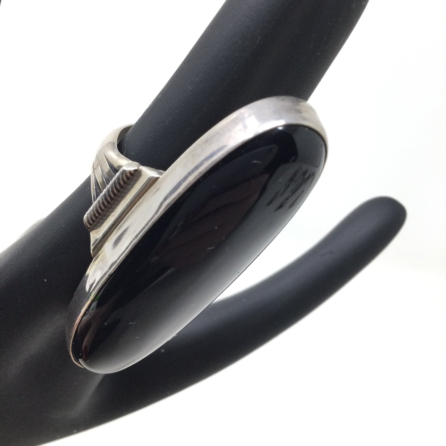 Black Onyx Shield Ring, size 9 & 11