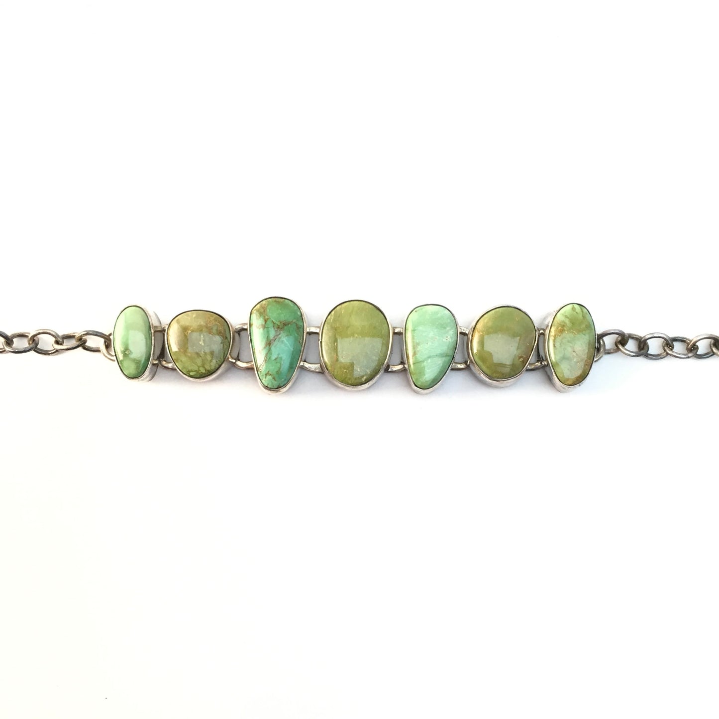 Green Turquoise Tennis Bracelet