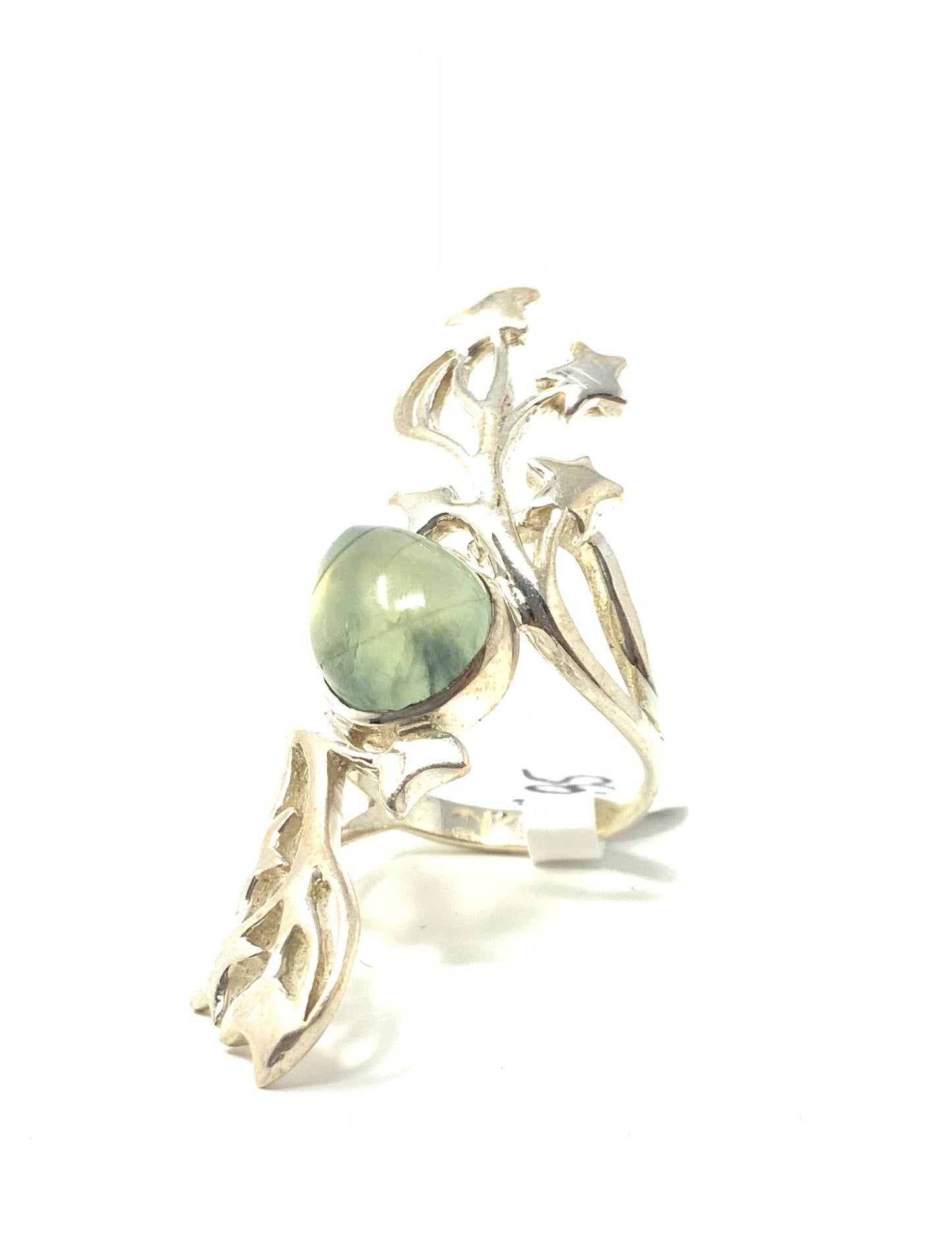Prehnite Ring, size 7