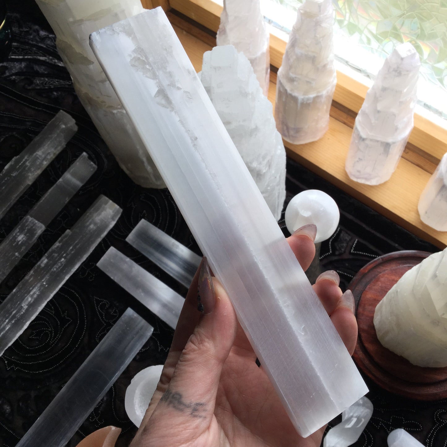 Selenite Ruler