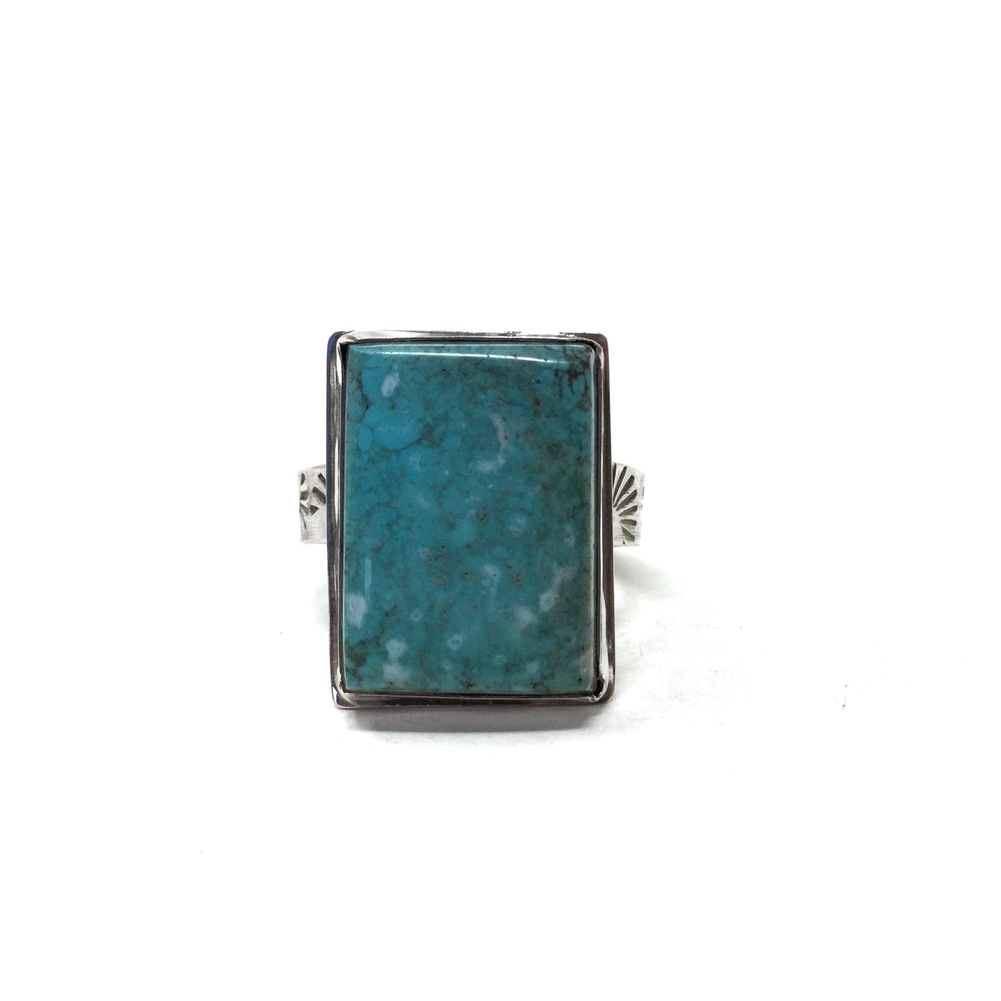 Chinese Turquoise Ring, size 14