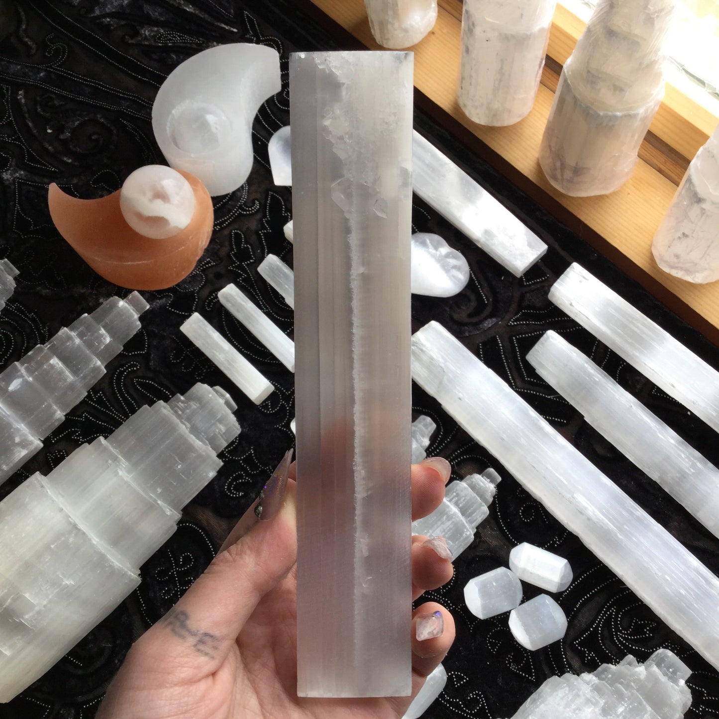 Selenite Ruler