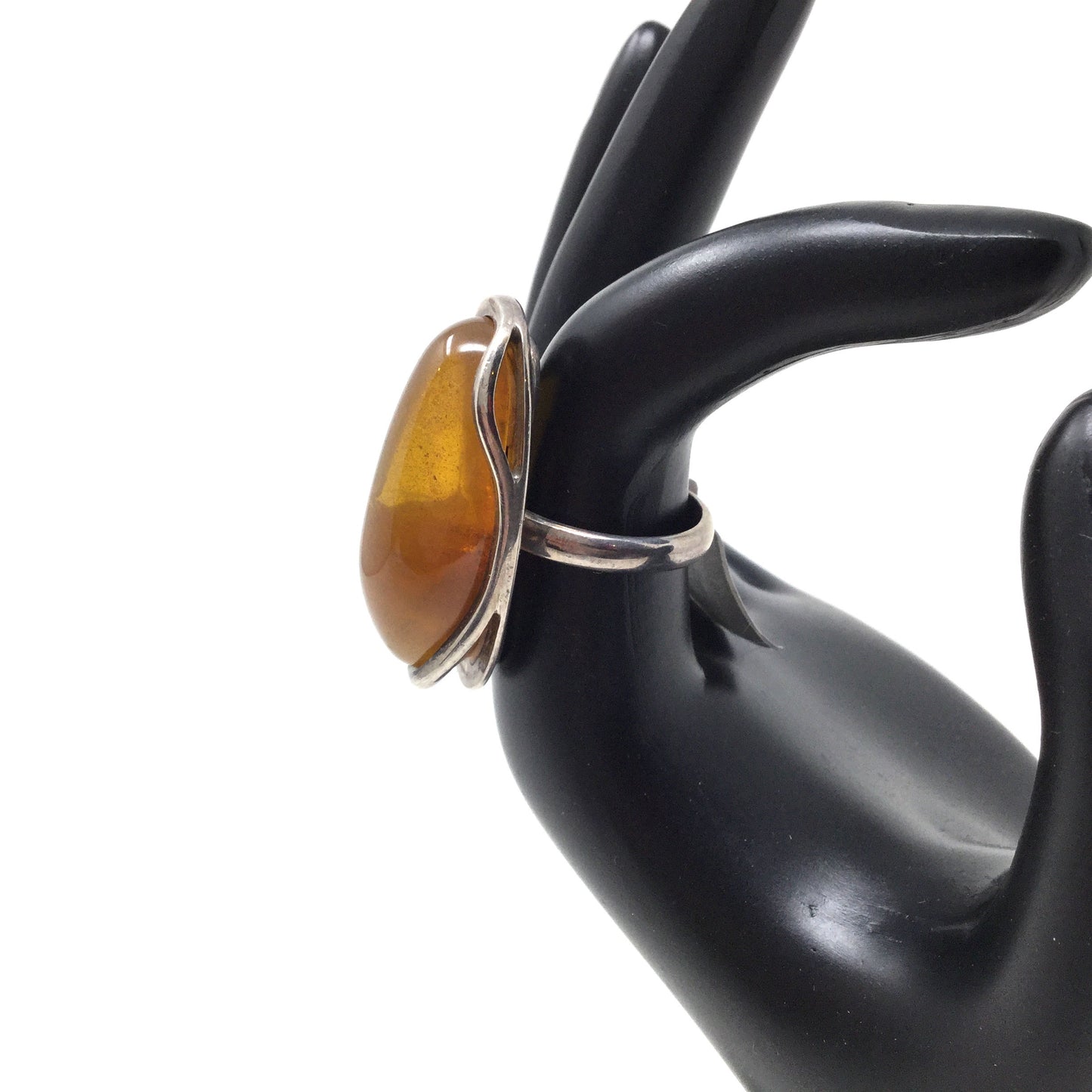 Amber Ring, size 6