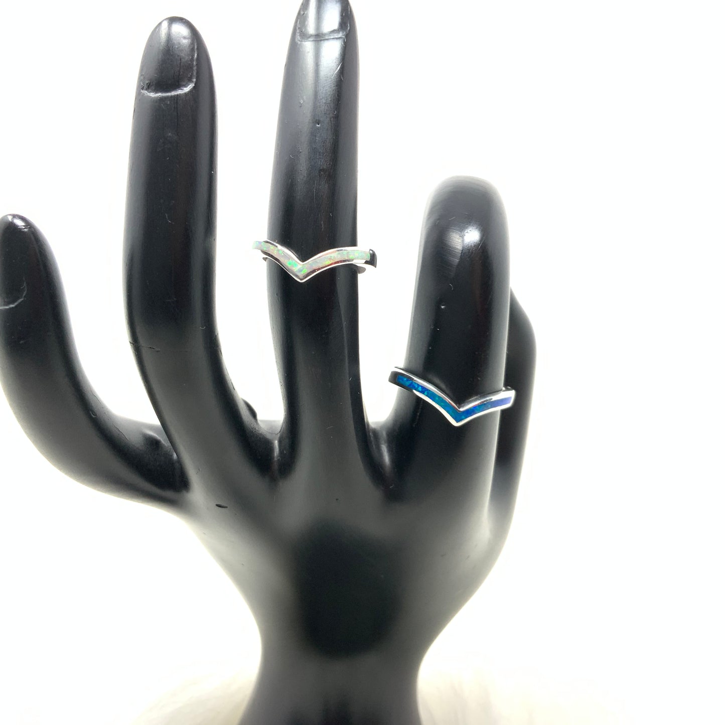 Opal Stacker Ring, sizes 5-10