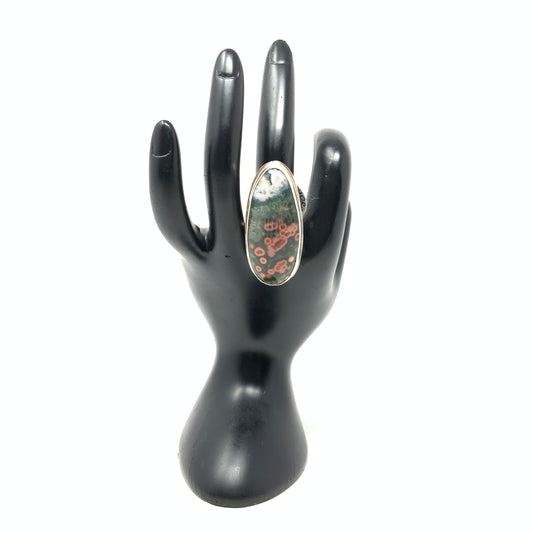 Ocean Jasper Ring, size 9