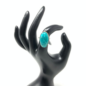 San Xavier Turquoise Ring, size 6