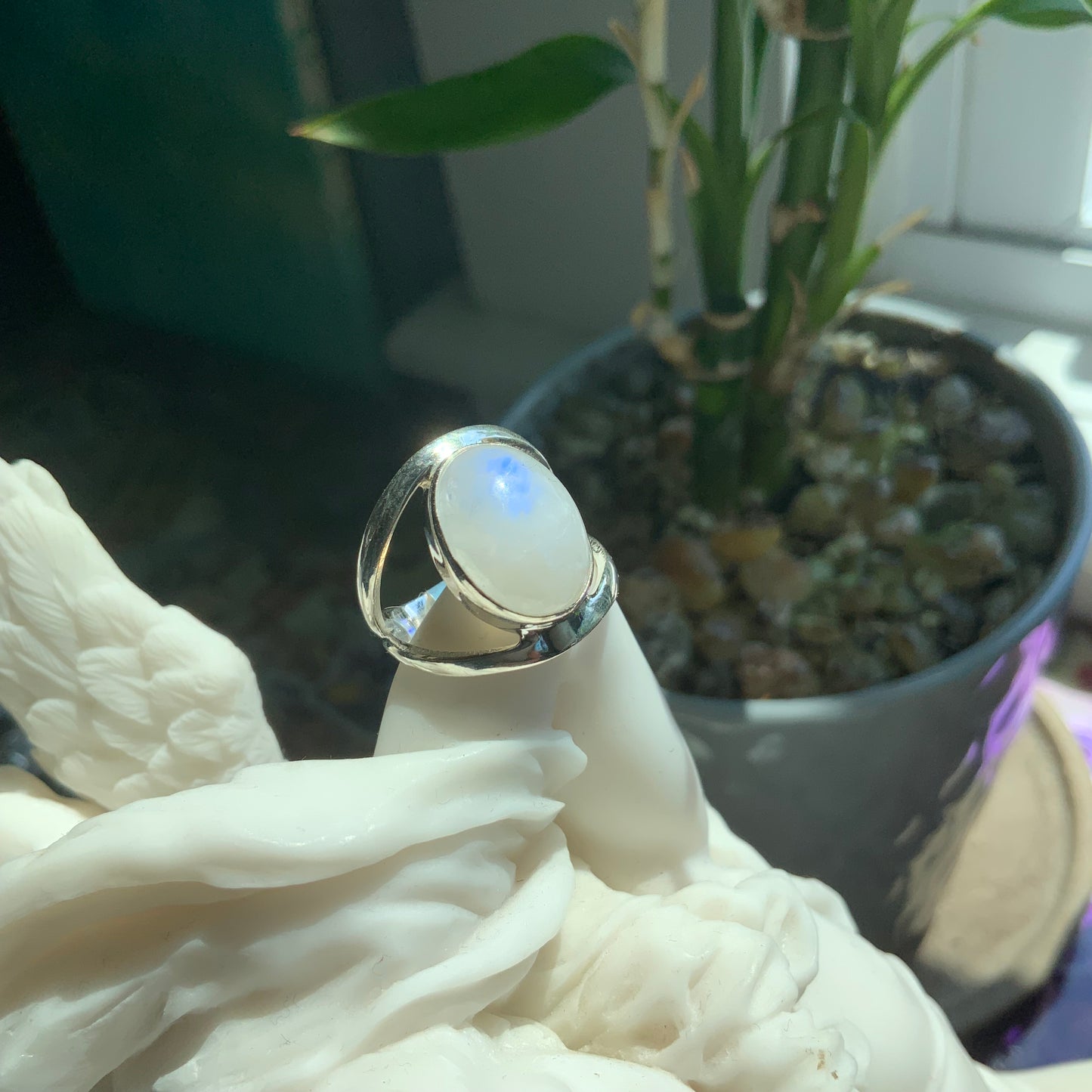 Moonstone Ring, size 6