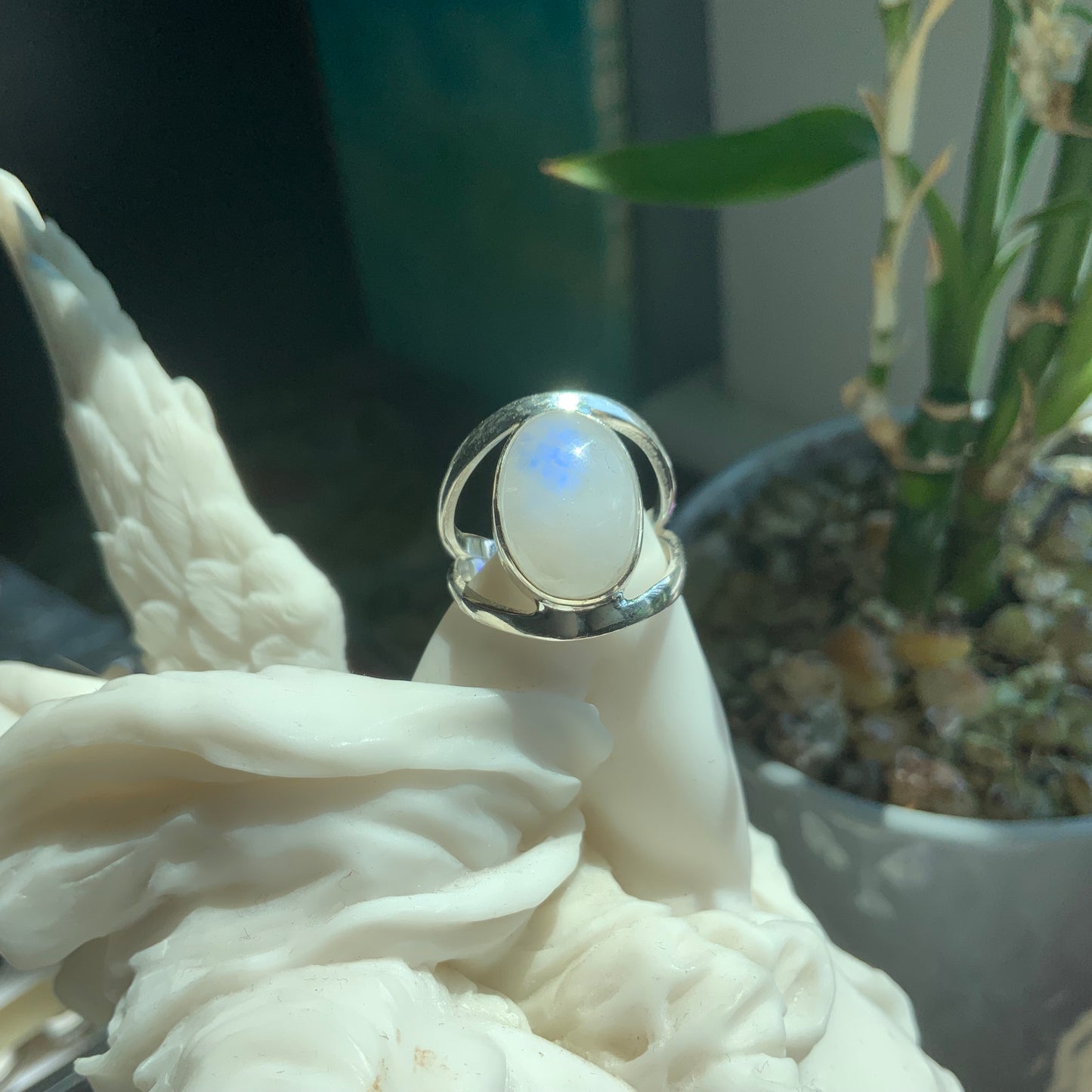 Moonstone Ring, size 6
