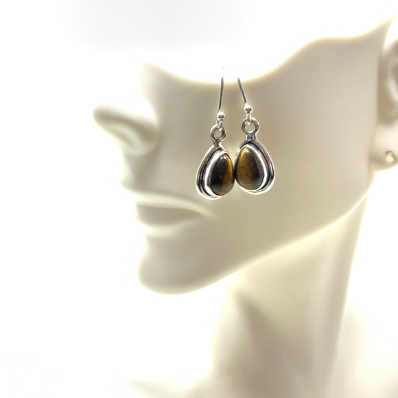 Tigers Eye Earrings