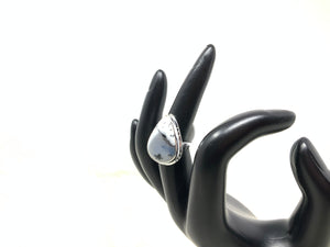 Dendrite Opal Ring, size 5
