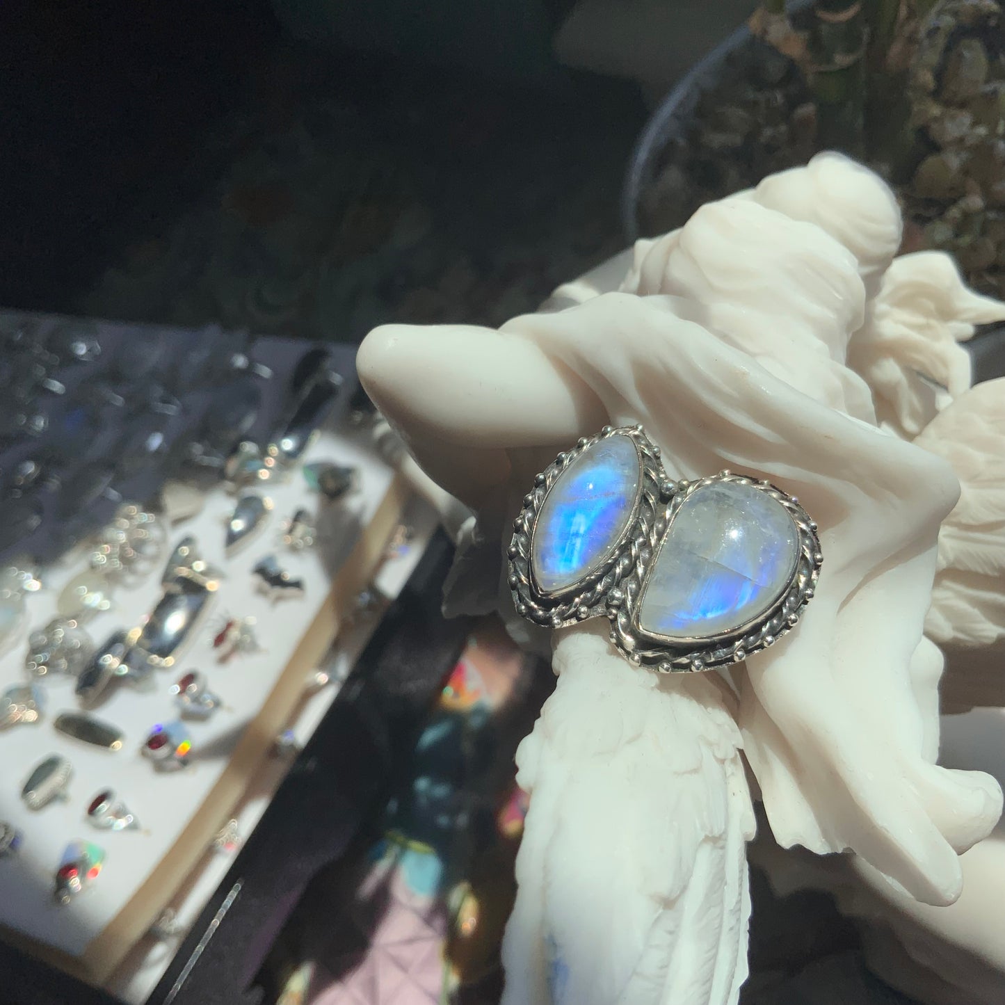 Moonstone Ring, size 7