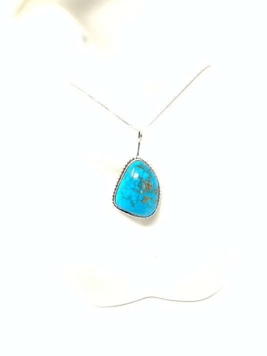 Kingman Turquoise Pendant