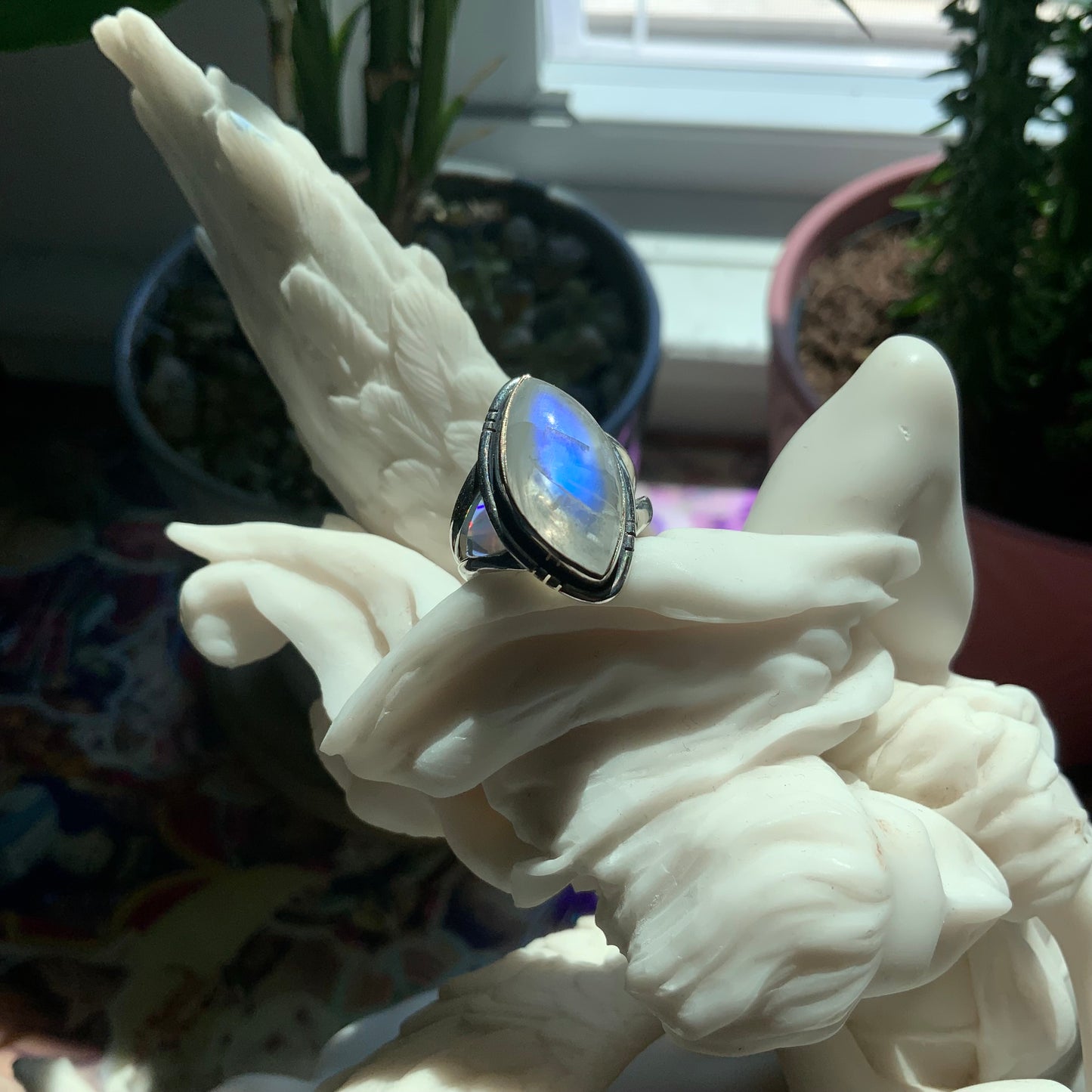Moonstone Ring, size 5
