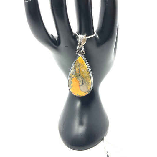 Bumblebee Jasper Pendant