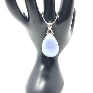 Blue Lace Agate Pendant