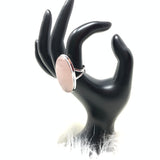 Rose Quartz Ring, size 10