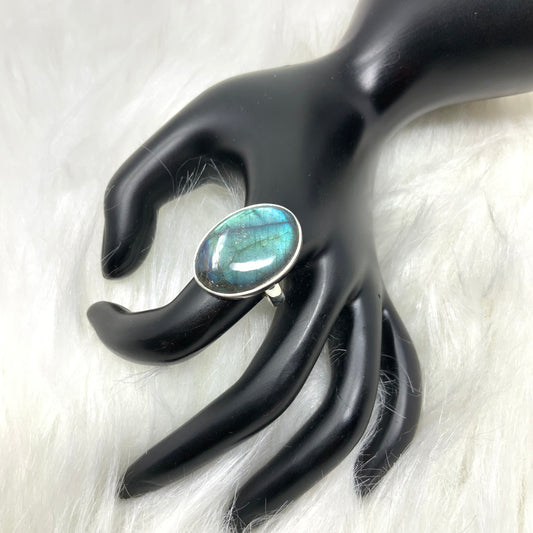 Labradorite Ring, size 11