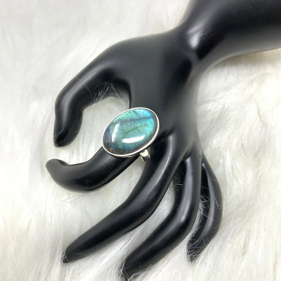 Labradorite Ring, size 11