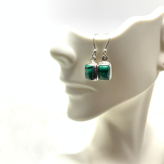 Malachite Earrings