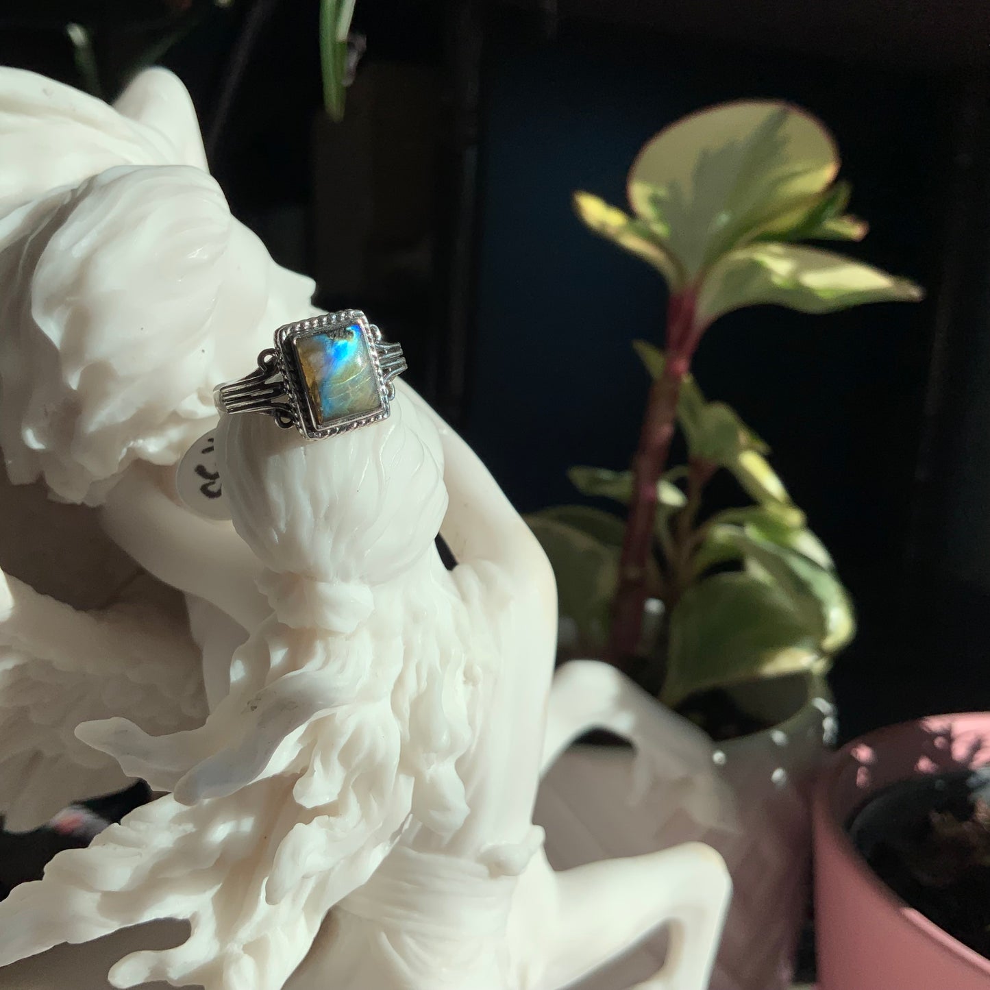 Labradorite Ring, size 7