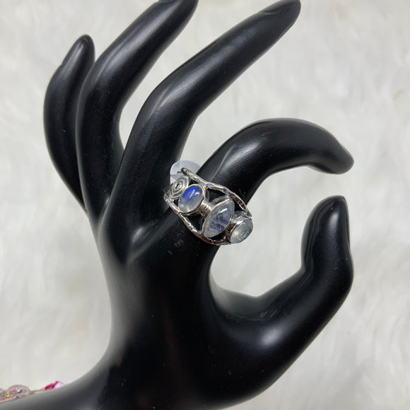 Moonstone Ring, size 8
