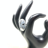 Dendrite Opal Ring, size 6