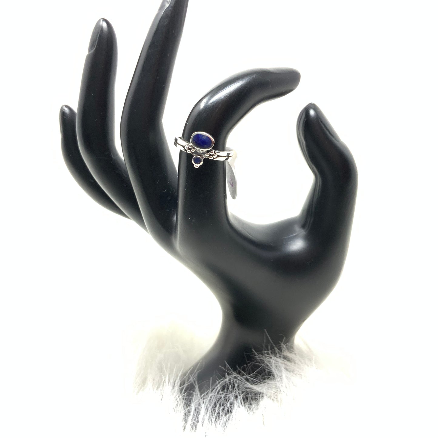 Small Lapis Lazuli Ring, size 6,8 & 10
