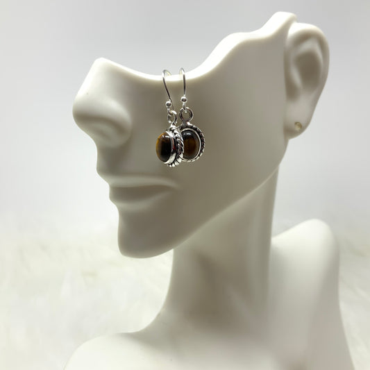 Tigers Eye Earrings