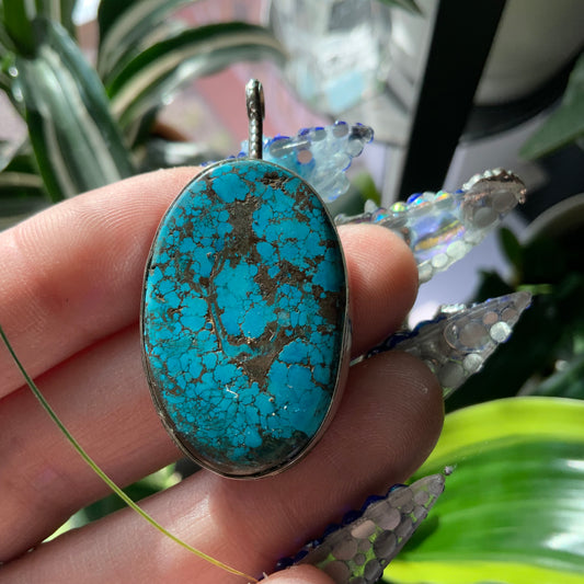 Kingman Turquoise Pendant