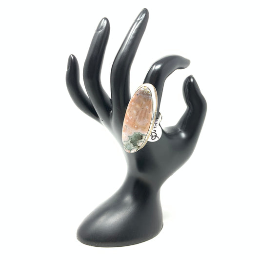 Ocean Jasper Ring, size 11
