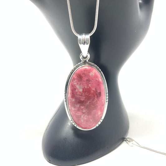 Thulite Pendant